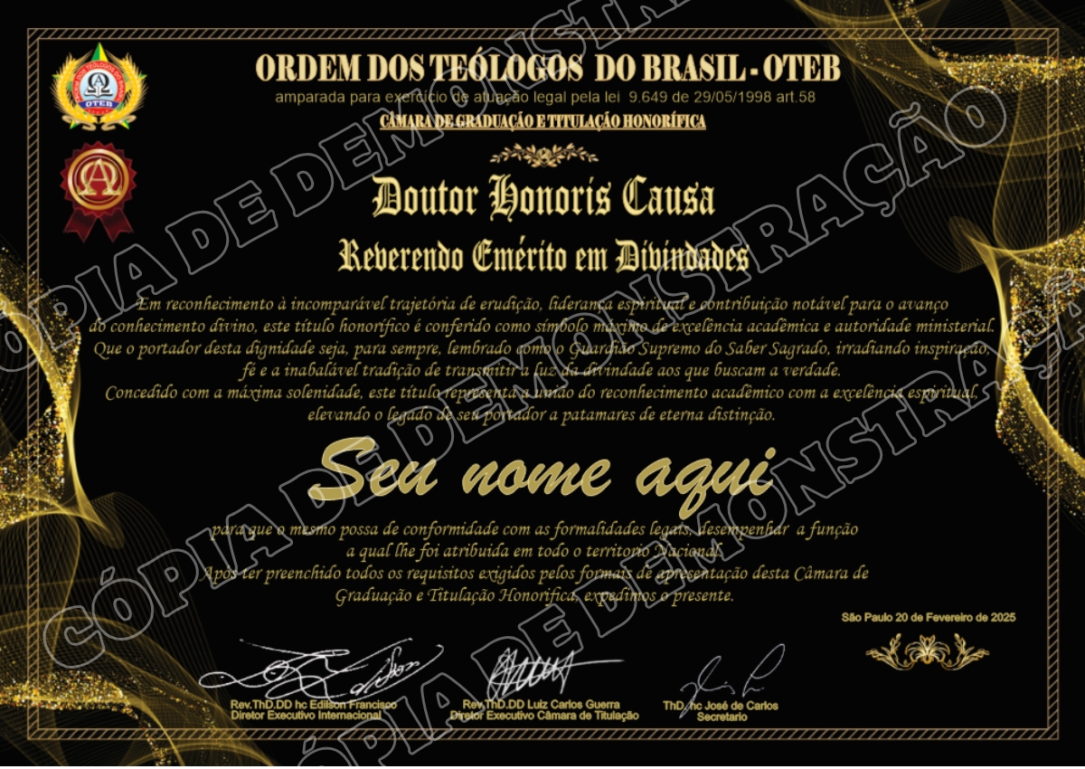 Diploma Honorífico